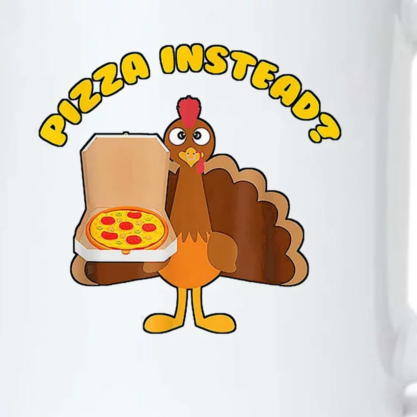 Pizza Instead Funny Thanksgiving Pizza Black Color Changing Mug