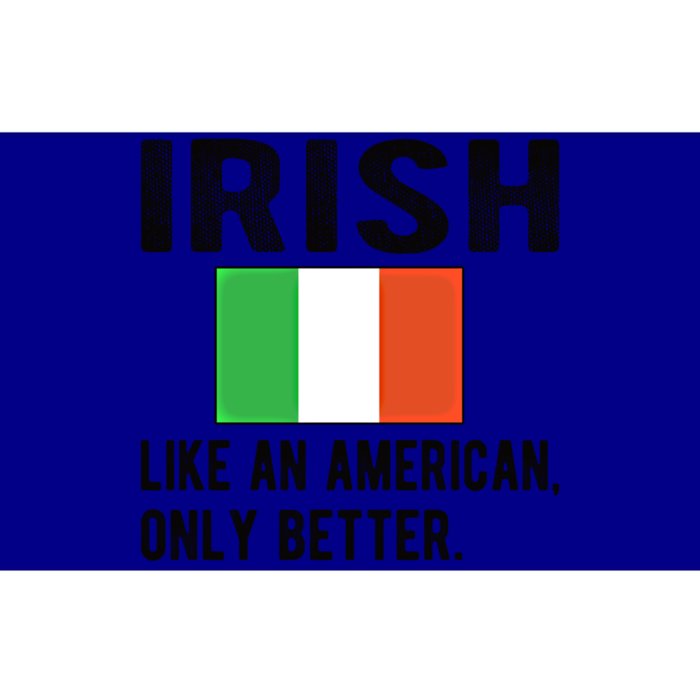 Proud Irish Flag Ireland Born Irish Roots Gift Bumper Sticker