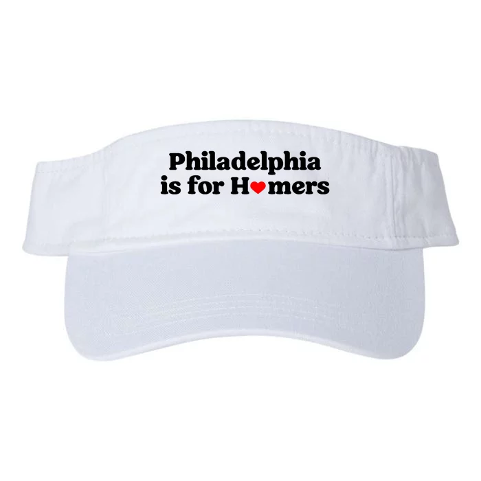 Philadelphia Is For Homers Valucap Bio-Washed Visor