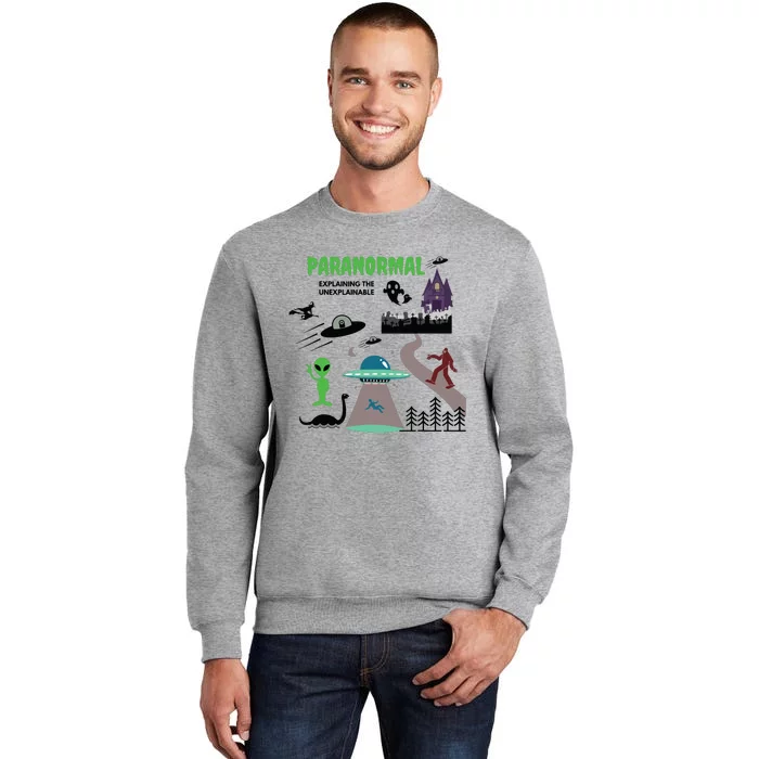 Paranormal Investigator Funny Ghost Hunting Tall Sweatshirt