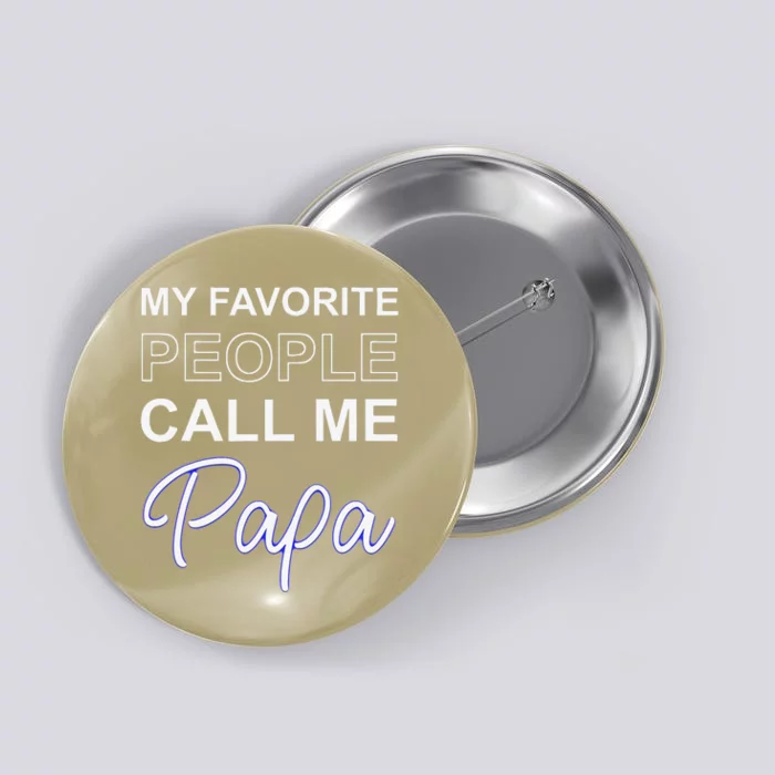 Papa Italy Father Day Apparel Italiano Italian Dad Button