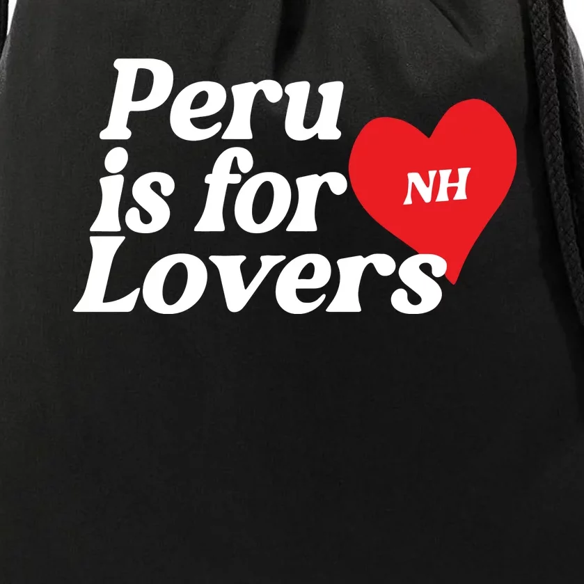 Peru Is For Lovers Niall Updates Drawstring Bag