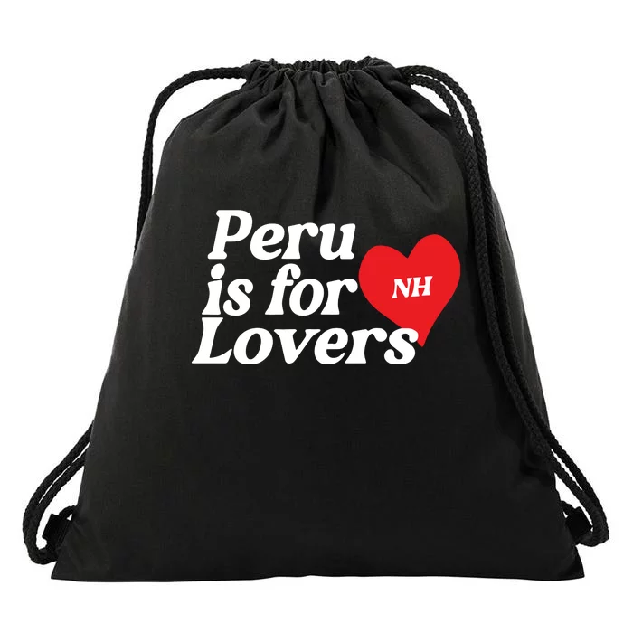 Peru Is For Lovers Niall Updates Drawstring Bag