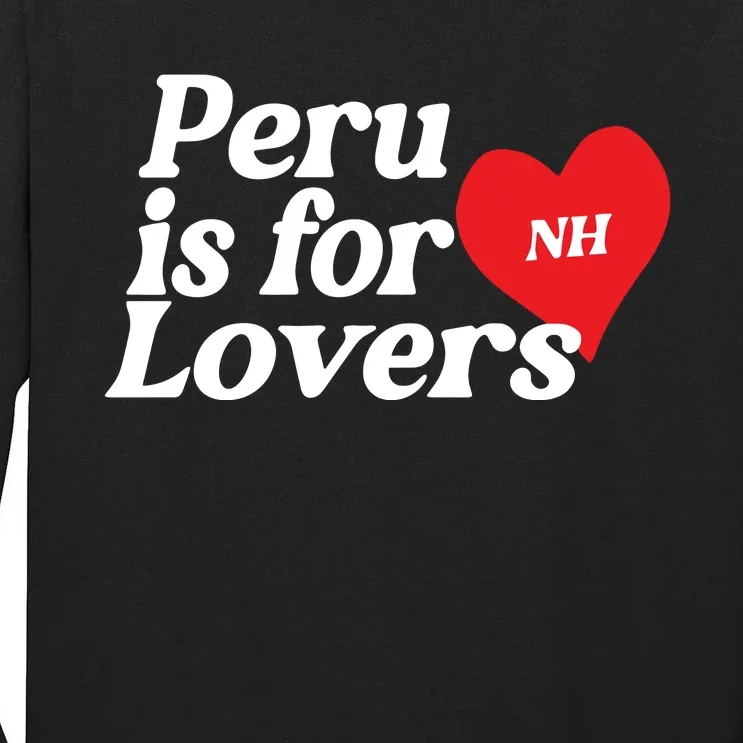 Peru Is For Lovers Niall Updates Tall Long Sleeve T-Shirt