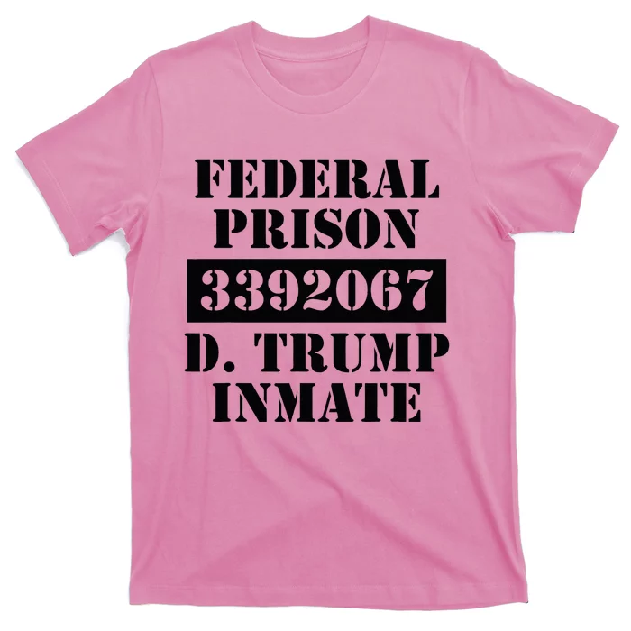 Prison Inmate Federal Prison 3392067 Trump Halloween T-Shirt