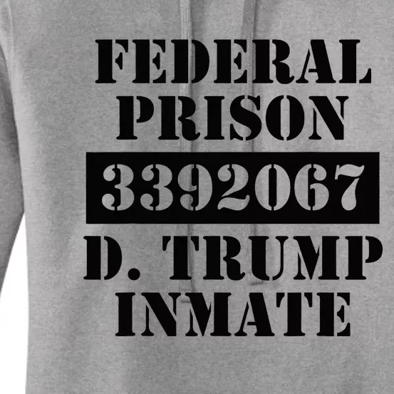 Prison Inmate Federal Prison 3392067 Trump Halloween Women's Pullover Hoodie