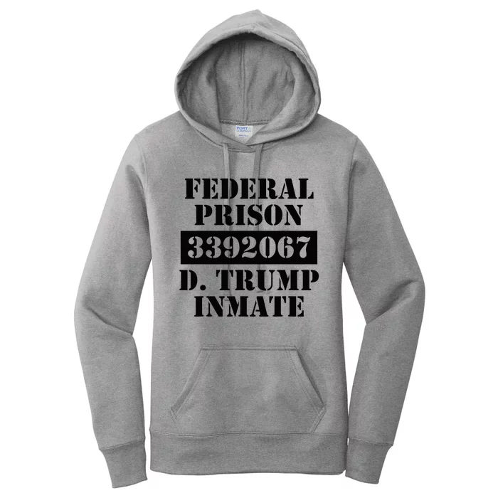 Prison Inmate Federal Prison 3392067 Trump Halloween Women's Pullover Hoodie