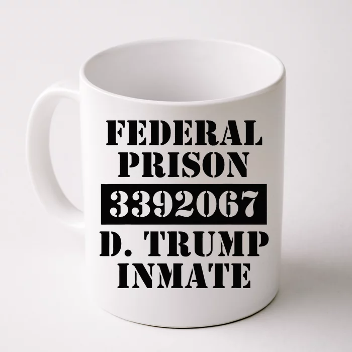 Prison Inmate Federal Prison 3392067 Trump Halloween Front & Back Coffee Mug