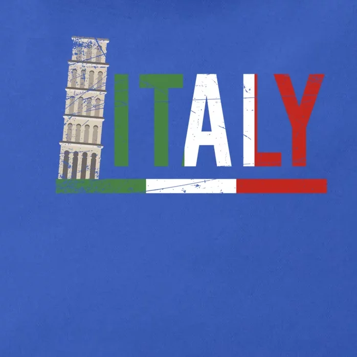 Pisa Italian Flag Family Trip Italy Vacation Europe Travel Gift Zip Tote Bag