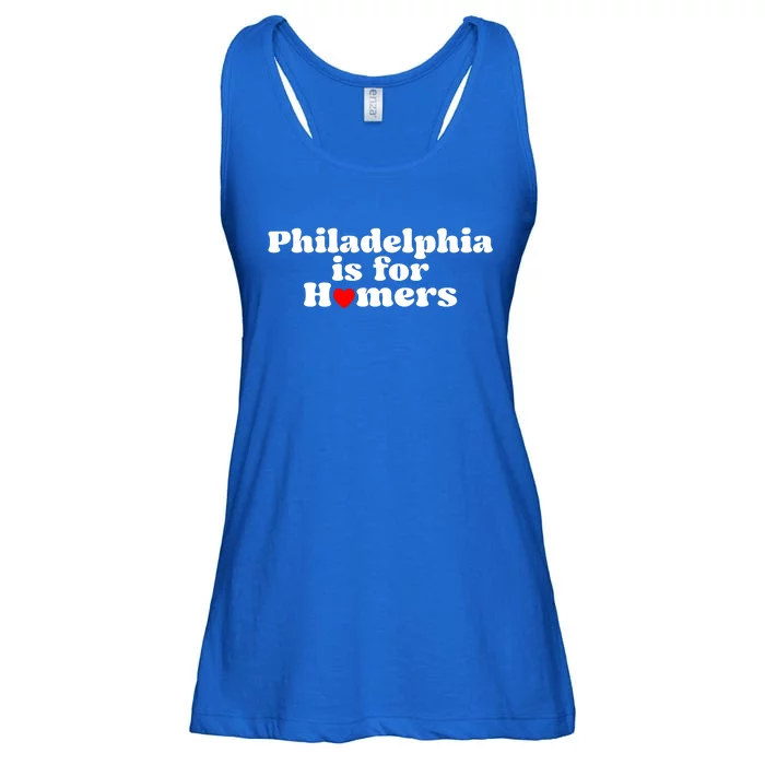 Philadelphia Is For Homers Ladies Essential Flowy Tank