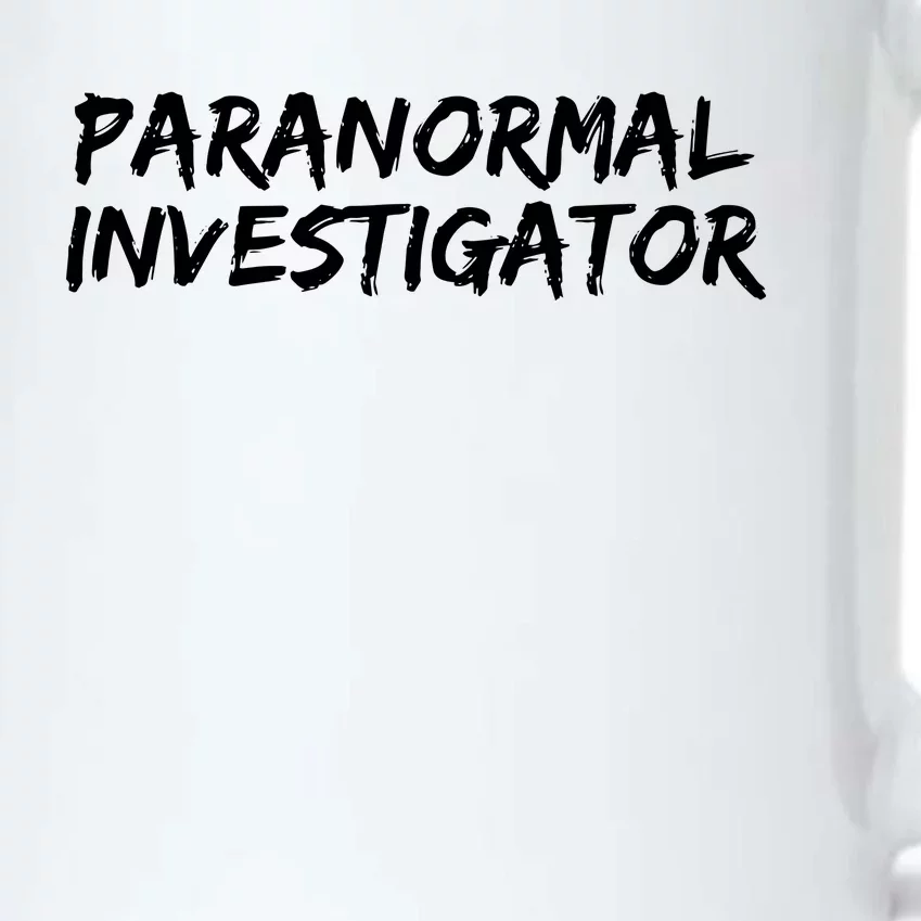 Paranormal Investigator Ghost Hunting Evp Halloween Black Color Changing Mug