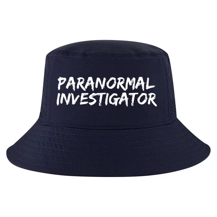 Paranormal Investigator Ghost Hunting Evp Halloween Cool Comfort Performance Bucket Hat