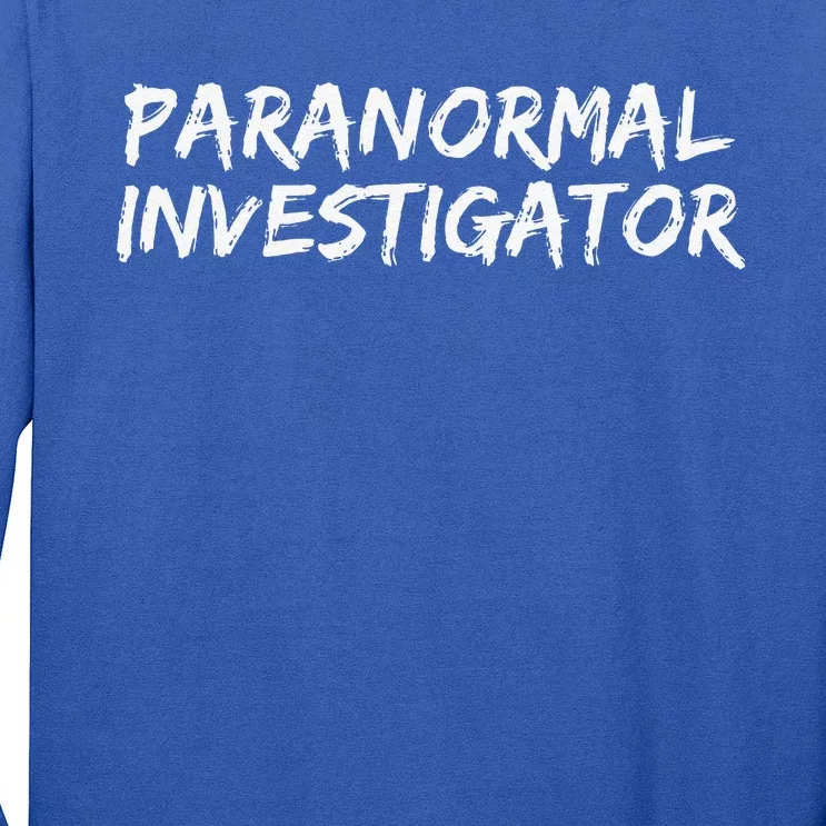 Paranormal Investigator Ghost Hunting EVP Halloween Long Sleeve Shirt