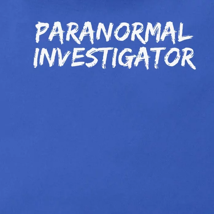 Paranormal Investigator Ghost Hunting EVP Halloween Zip Tote Bag