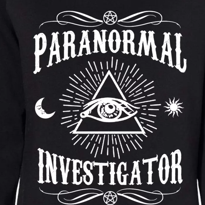 Paranormal Investigator Ghost Hunting Gift Womens California Wash Sweatshirt