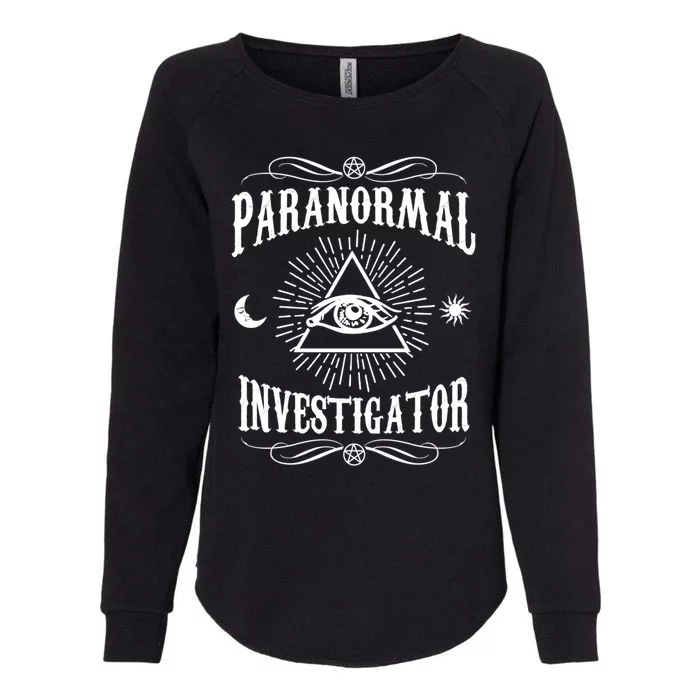 Paranormal Investigator Ghost Hunting Gift Womens California Wash Sweatshirt