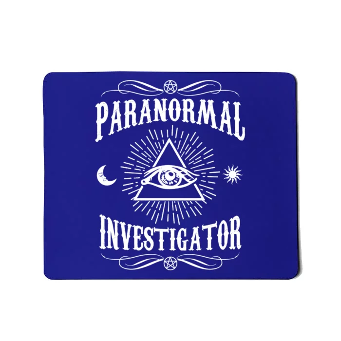 Paranormal Investigator Ghost Hunting Gift Mousepad