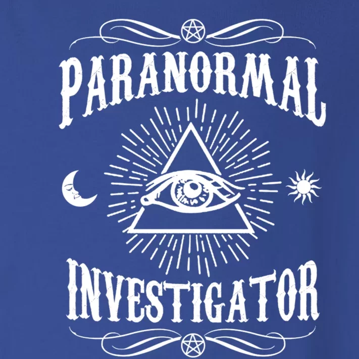 Paranormal Investigator Ghost Hunting Gift Toddler Long Sleeve Shirt