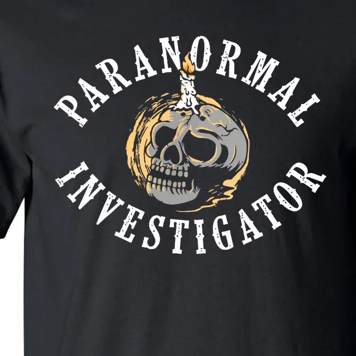 Paranormal Investigator Ghost Hunting Phantom Halloween Tall T-Shirt