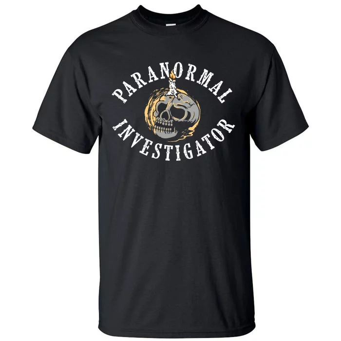 Paranormal Investigator Ghost Hunting Phantom Halloween Tall T-Shirt