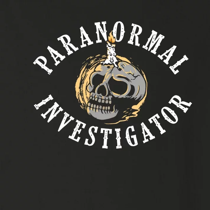 Paranormal Investigator Ghost Hunting Phantom Halloween Toddler Long Sleeve Shirt