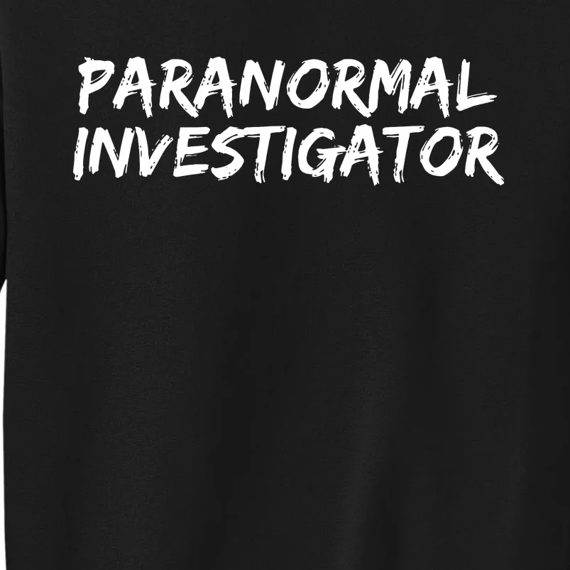 Paranormal Investigator Ghost Hunting Evp Halloween Sweatshirt