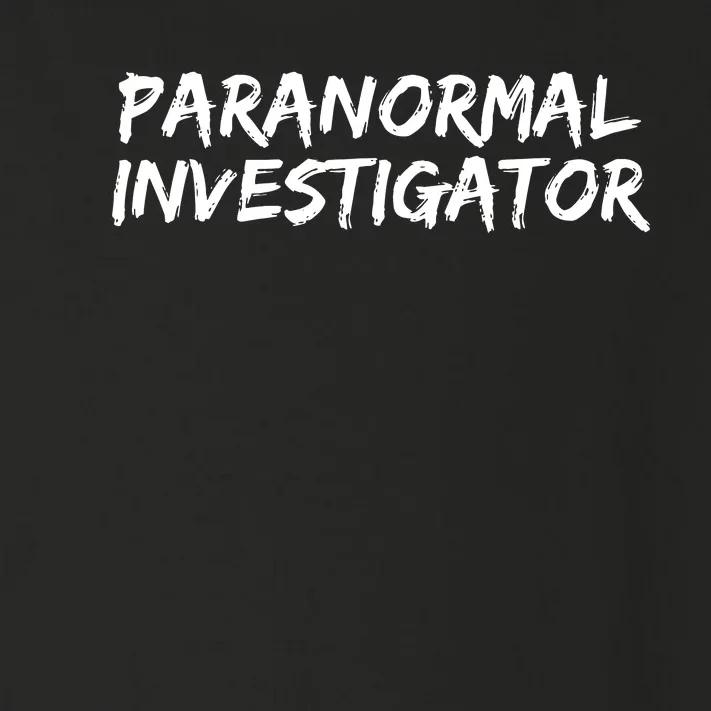 Paranormal Investigator Ghost Hunting Evp Halloween Toddler Long Sleeve Shirt