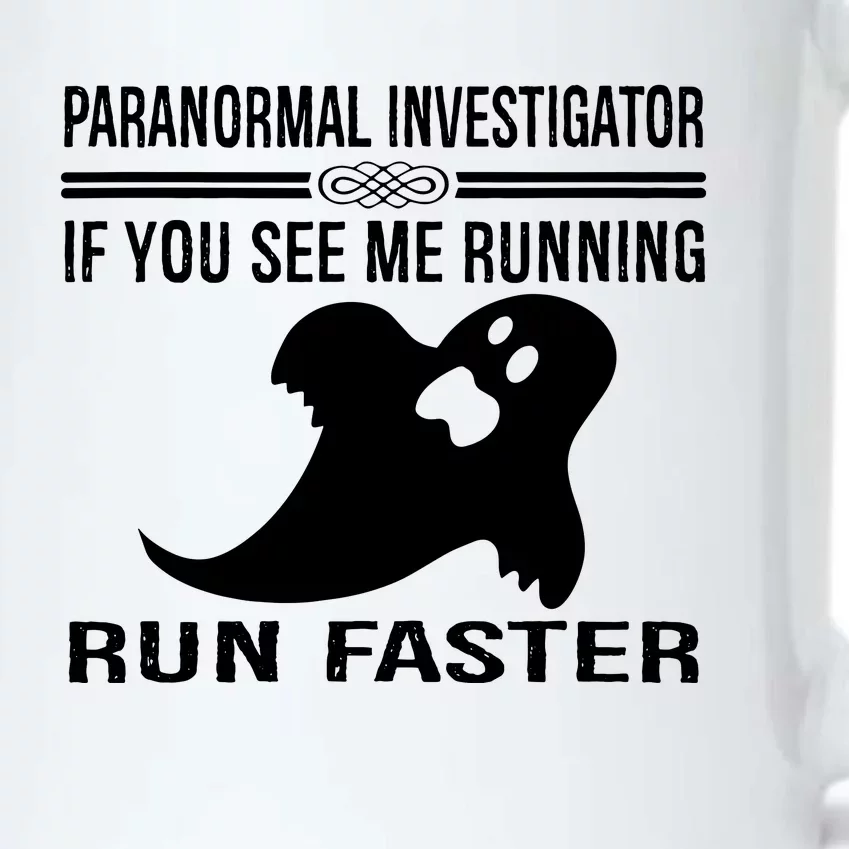 Paranormal Investigator Ghost Hunting Black Color Changing Mug