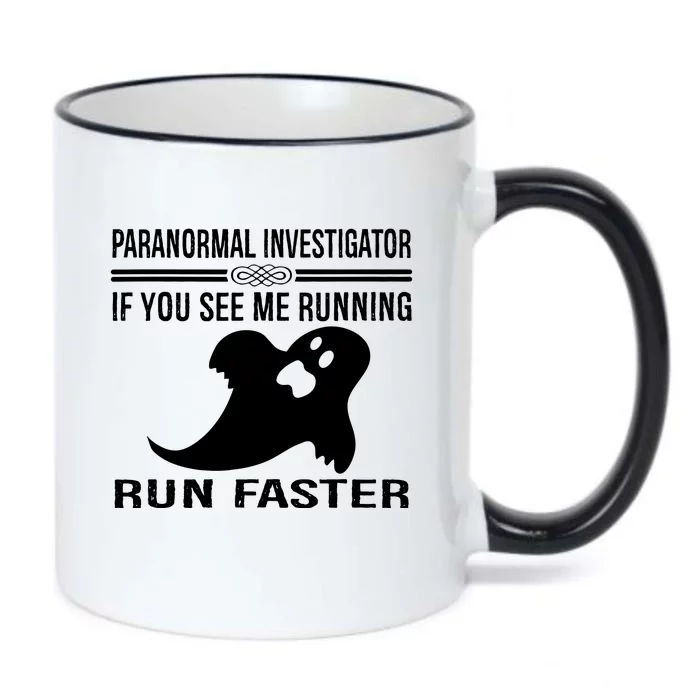 Paranormal Investigator Ghost Hunting Black Color Changing Mug