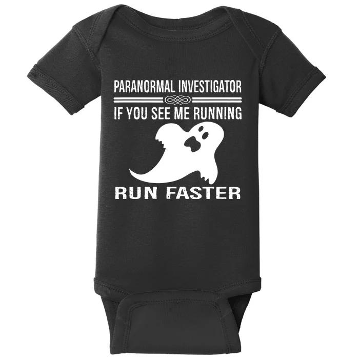 Paranormal Investigator Ghost Hunting Baby Bodysuit