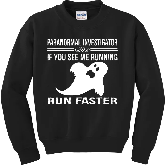 Paranormal Investigator Ghost Hunting Kids Sweatshirt