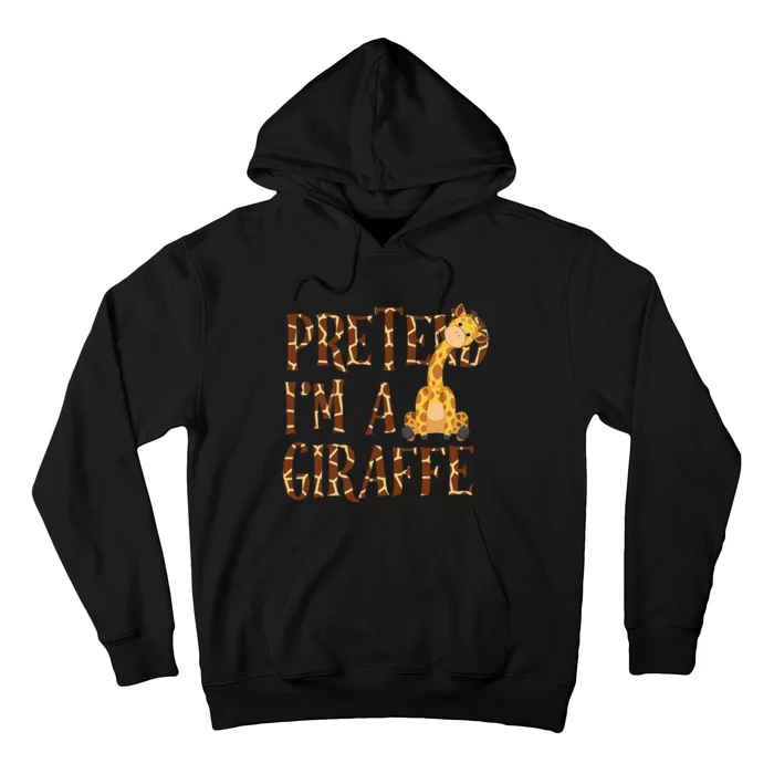 Pretend IM Giraffe Halloween Hoodie