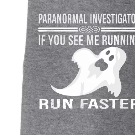 Paranormal Investigator Ghost Hunting Doggie 3-End Fleece Hoodie