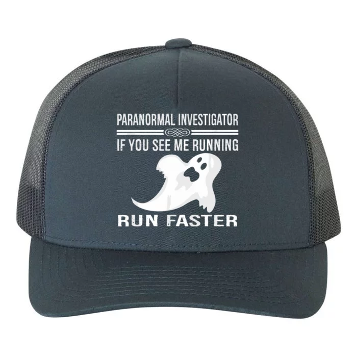 Paranormal Investigator Ghost Hunting Yupoong Adult 5-Panel Trucker Hat