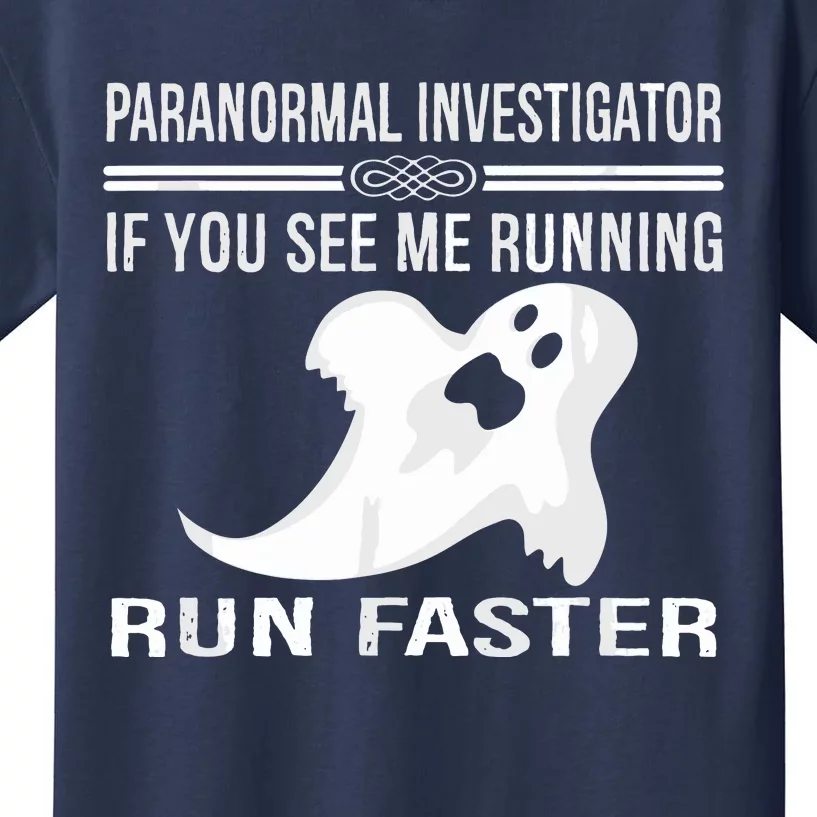 Paranormal Investigator Ghost Hunting Kids T-Shirt