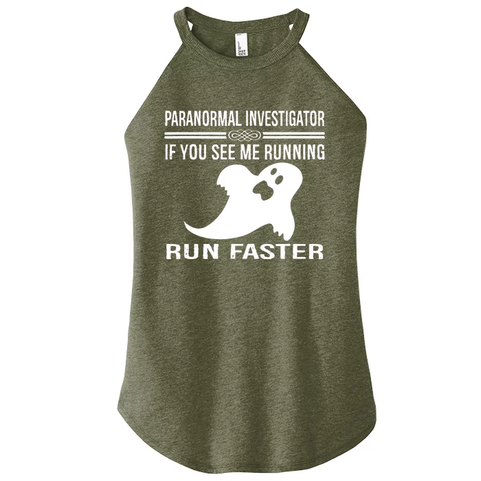 Paranormal Investigator Ghost Hunting Women’s Perfect Tri Rocker Tank