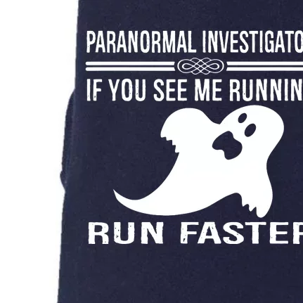 Paranormal Investigator Ghost Hunting Doggie 3-End Fleece Hoodie