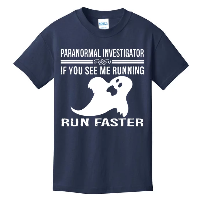 Paranormal Investigator Ghost Hunting Kids T-Shirt