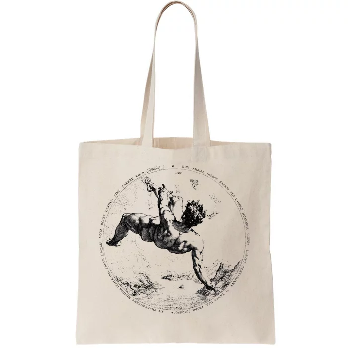 Phaeton Icarus Greek Mythology Goth Aesthetic Tote Bag