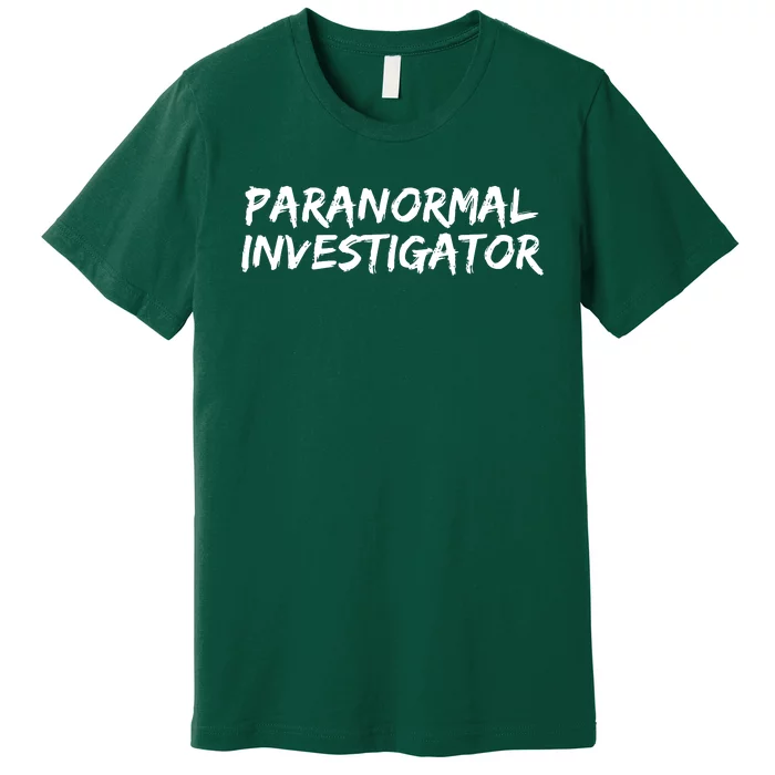 Paranormal Investigator Ghost Hunting EVP Halloween Premium T-Shirt