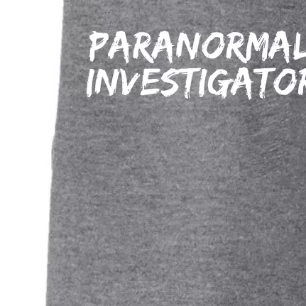 Paranormal Investigator Ghost Hunting EVP Halloween Doggie 3-End Fleece Hoodie