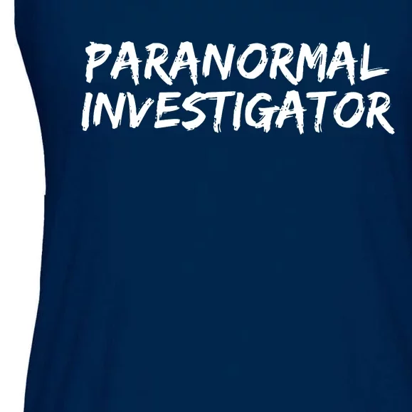 Paranormal Investigator Ghost Hunting EVP Halloween Ladies Essential Flowy Tank