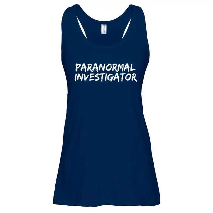 Paranormal Investigator Ghost Hunting EVP Halloween Ladies Essential Flowy Tank