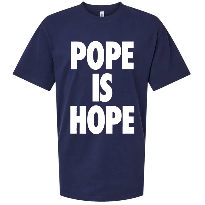 Pope Is Hope Sueded Cloud Jersey T-Shirt