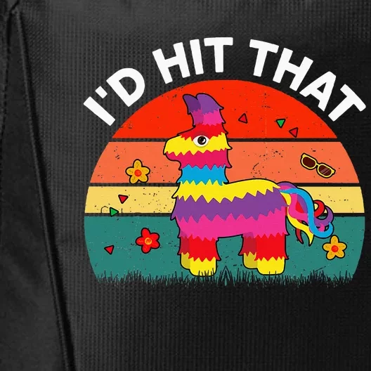 Pinata Id Hit That Cinco De Mayo Funny Mexican City Backpack