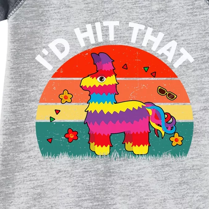 Pinata Id Hit That Cinco De Mayo Funny Mexican Infant Baby Jersey Bodysuit