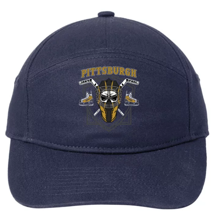 Pittsburgh Icehockey Hockey 7-Panel Snapback Hat