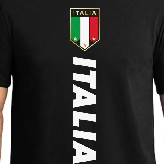 Proud Italian Italia Design Italian Soccer Jersey Style Pajama Set