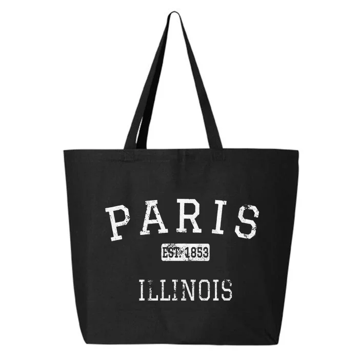 Paris Illinois Il Vintage 25L Jumbo Tote