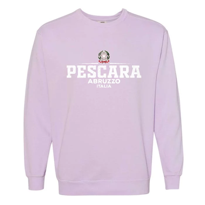 Pescara Italia Italy Garment-Dyed Sweatshirt